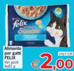 Despar Alimento per gatti FELIX offerta