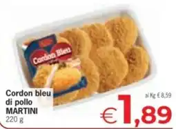 Despar Cordon bleu di pollo MARTINI offerta