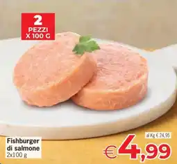 Despar Fishburger di salmone offerta