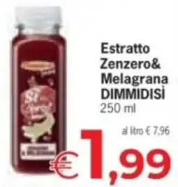 Despar Estratto Zenzero& Melagrana DIMMIDISÌ offerta