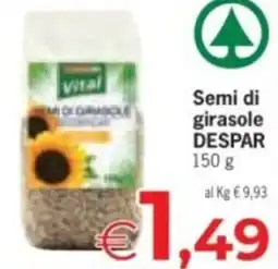 Despar Semi di girasole DESPAR offerta