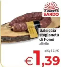 Despar Salsiccia stagionata di Fonni offerta