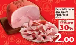 Despar Prosciutto cotto alta qualità FERRARINI offerta