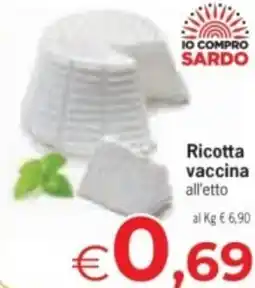 Despar Ricotta vaccina offerta