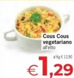 Despar Cous Cous vegetariano offerta