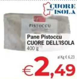 Despar Pane Pistoccu CUORE DELL'ISOLA offerta