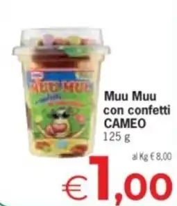Despar Muu Muu con confetti CAMEO offerta