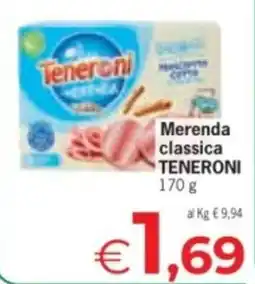 Despar Merenda classica TENERONI offerta