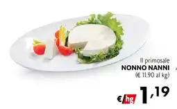 Maxi Supermercati Il primosale NONNO NANNI offerta