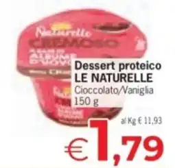Despar Dessert proteico LE NATURELLE offerta