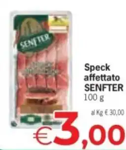 Despar Speck affettato SENFTER offerta