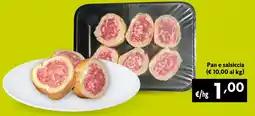 Maxi Supermercati Pan e salsiccia offerta