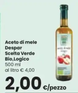 Despar Aceto di mele Despar Scelta Verde Bio,Logico offerta