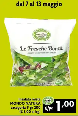 Maxi Supermercati Insalata mista MONDO NATURA offerta