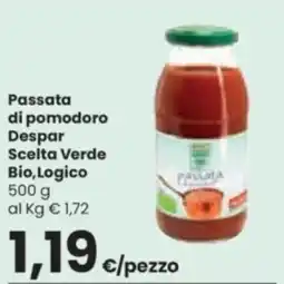 Despar Passata di pomodoro Despar Scelta Verde Bio, Logico offerta