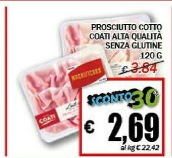 EMMEpiù Prosciutto cotto offerta