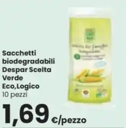 Despar Sacchetti biodegradabili Despar Scelta Verde Eco,Logico offerta