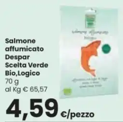 Despar Salmone affumicato Despar Scelta Verde Bio,Logico offerta