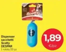 Despar Dispenser sacchetti Scotty DESPAR offerta