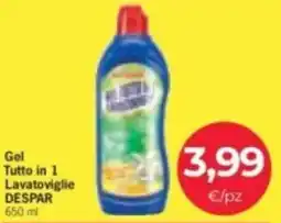 Despar Gel Tutto in 1 Lavatoviglie DESPAR offerta