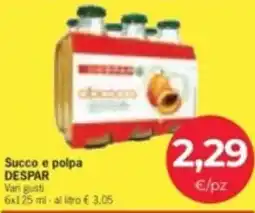 Despar Succo e polpa DESPAR offerta