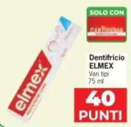 Despar Dentifricio Dentifricio ELMEX Vari tipi offerta