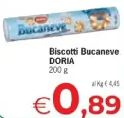 Despar Biscotti Bucaneve DORIA offerta