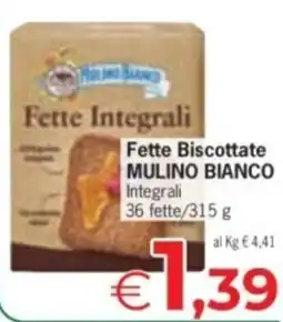 Despar Fette Biscottate MULINO BIANCO offerta