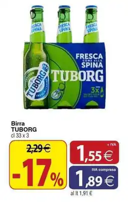 Docks Cash&Carry Birra TUBORG offerta
