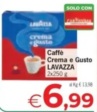 Despar Caffè Crema e Gusto LAVAZZA offerta