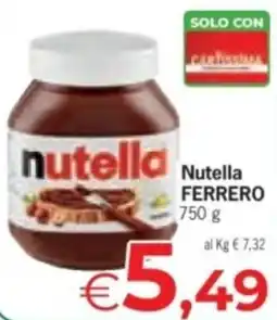 Despar Nutella FERRERO offerta