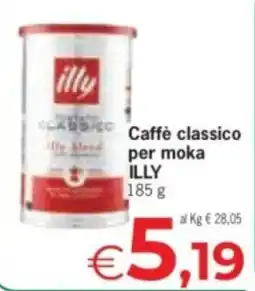 Despar Caffè classico per moka ILLY offerta