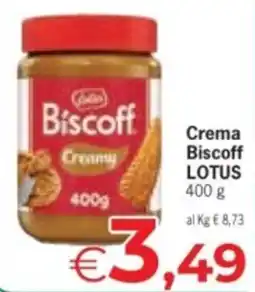 Despar Crema Biscoff LOTUS offerta