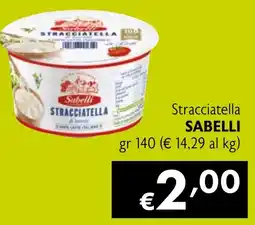 Maxi Supermercati Stracciatella SABELLI offerta