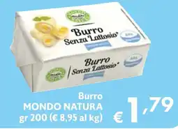 Maxi Supermercati Burro MONDO NATURA offerta
