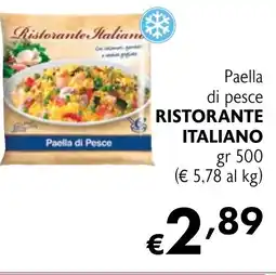Maxi Supermercati Paella di pesce RISTORANTE ITALIANO offerta