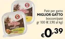 Maxi Supermercati Patè per gatto MIGLIOR GATTO bocconi/patè offerta