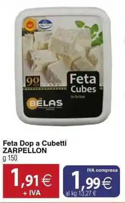 Docks Cash&Carry Feta Dop a Cubetti ZARPELLON offerta