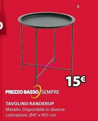 JYSK Tavolino randerup offerta