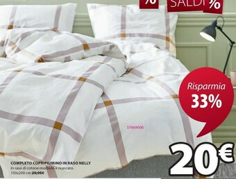 JYSK Copripiumino offerta