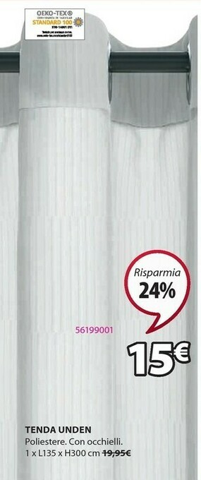 JYSK Tende offerta