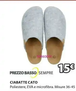 JYSK Cato ciabatte offerta