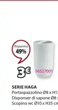 JYSK Haga portaspazzolino offerta
