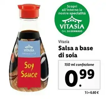 Lidl Salsa liquida a base di soia 150 g(ml) offerta
