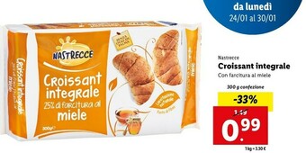 Lidl Croissant integrale offerta
