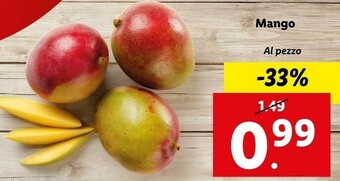 Lidl Mango offerta