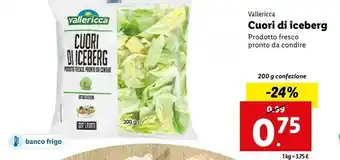 Lidl Cuori di iceberg 200 g(ml) offerta