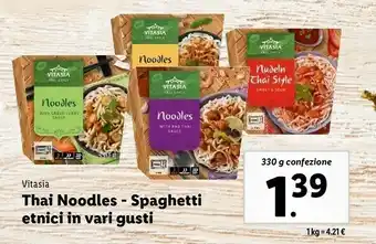 Lidl Thai noodles offerta