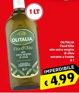 Maxi Supermercati OLITALIA Fiord'Olio olio extra vergine di oliva estratto a freddo offerta
