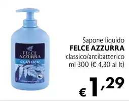 Maxi Supermercati Sapone liquido FELCE AZZURRA classico/antibatterico offerta